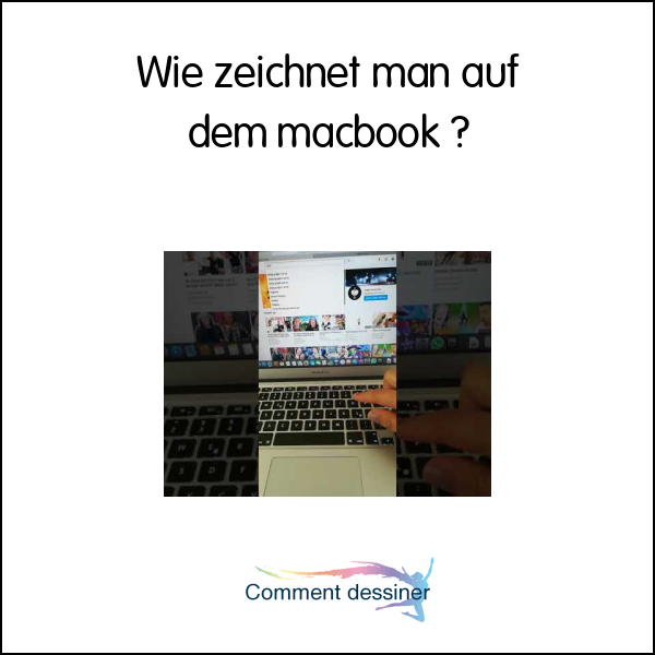Wie zeichnet man auf dem macbook